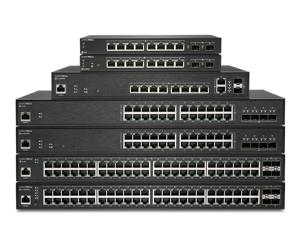 SonicWall Stacked Switches