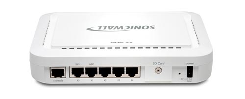 SonicWall TZ 205 Series - Back View