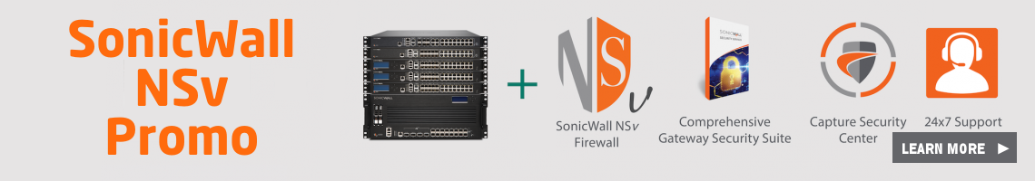 SonicWall Virtual Firewall Promo