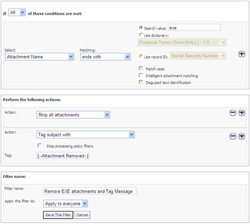 Inbound and Outbound Policy Creation