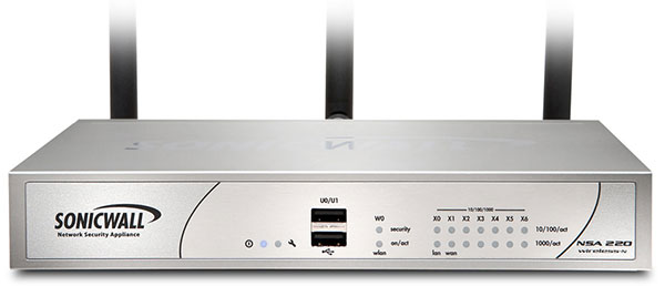 SonicWall NSA 220 Wireless-N Appliance