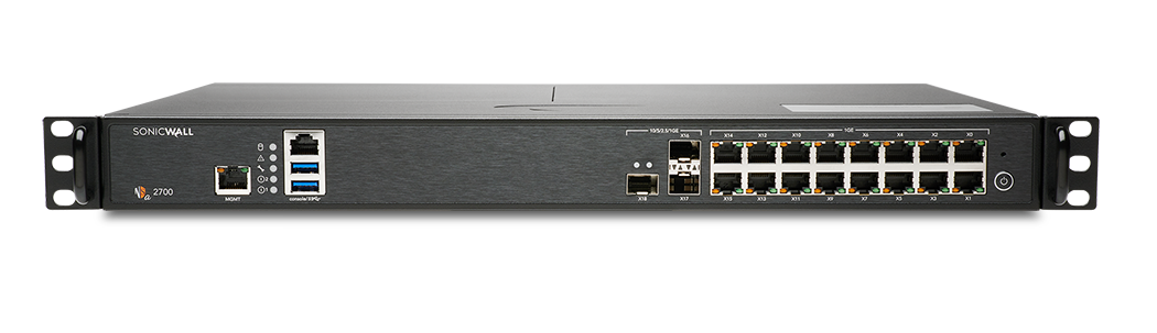 SonicWall NSA 2700 Network Security Appliance