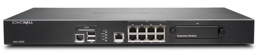 SonicWall NSA 2600 Network Security Appliance