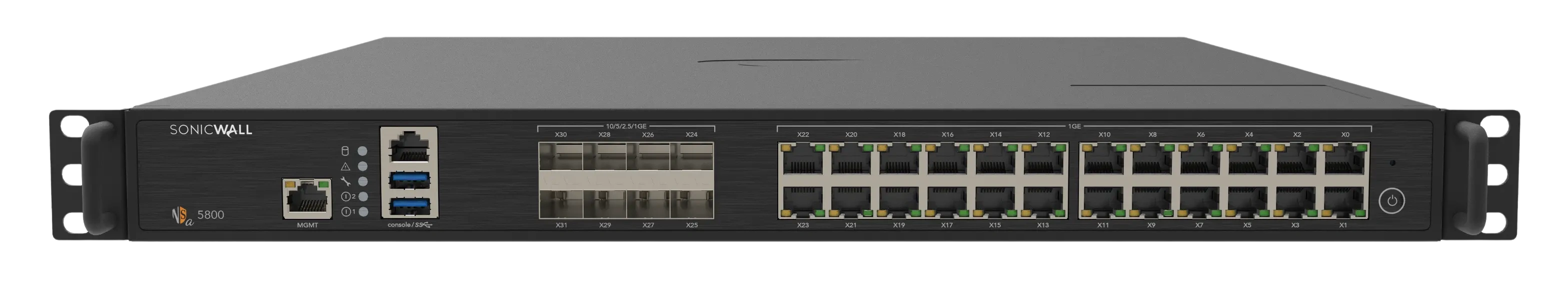 Nsa5800 Series latest mid-range next-gen firewalls, Network
Security Appliance (NSa) Series